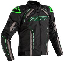 RST S-1 Jacke Textil Schwarz/Grau/Fluo Grün Größe M