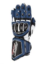 RST Tractech Evo 4 Leather Gloves Blue/White/Black S