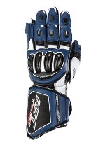 RST Tractech Evo 4 Leather Gloves Blue/White/Black XXL