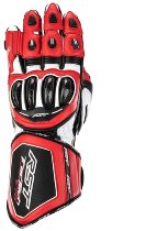 RST Tractech Evo 4 Gants en cuir rouge/blanc/noir S