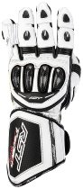 RST Tractech Evo 4 Leather Gloves White/Black XS