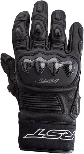 RST Freestyle II Handschuhe Leder Schwarz Größe S