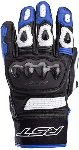 RST Freestyle II Handschuhe Leder Blau Größe S