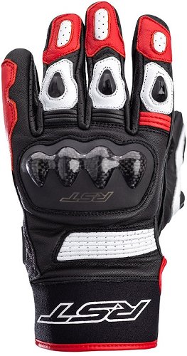 RST Freestyle II Handschuhe Leder Rot Größe S