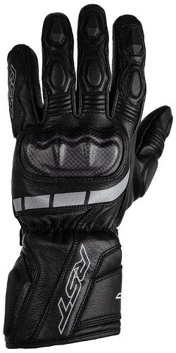 RST Axis Waterproof Handschuhe Leder Schwarz Größe S