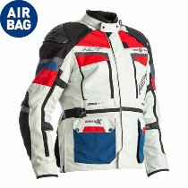 RST Adventure-X Airbag Textiljacke - Blau/Rot Größe M