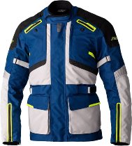 RST Endurance CE Textile Jacket - Navy/Silver/Yellow Size S