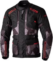 RST Endurance CE Textile Jacket - Black/Camo/Red Size S