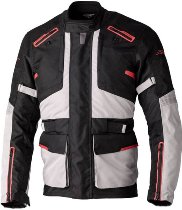 RST Endurance CE Textile Jacket - Black/Silver/Red Size 3XL