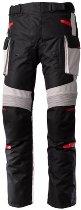 RST Endurance CE Textile Pants - Black/Silver/Red Size S