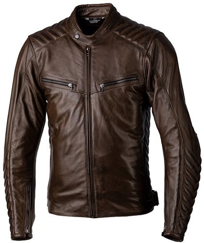 RST Roadster 3 CE Leather Jacket - Brown Size M