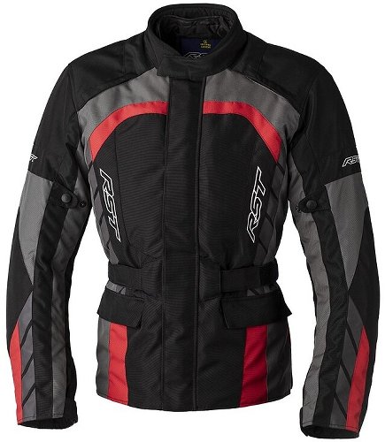 RST Alpha 5 CE Textile Jacket - Black/Red Size S