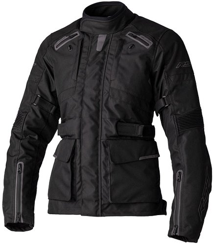 RST Ladies Endurance CE Textile Jacket - Black/Black Size S