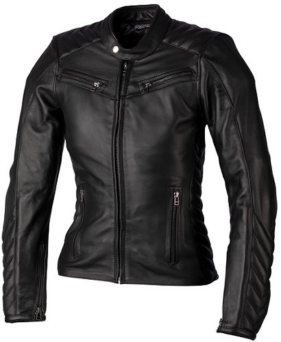 RST Ladies Roadster 3 CE Leather Jacket - Black Size S