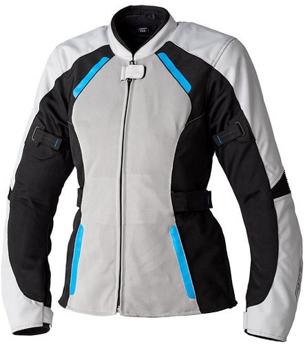 RST Ladies Ava Mesh CE Textile Jacket - Black/Black Size M