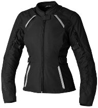 RST Ladies Ava CE Textile Jacket - Black/Black Size S