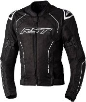 RST S1 Mesh CE Textile Jacket - Black/White Size XS