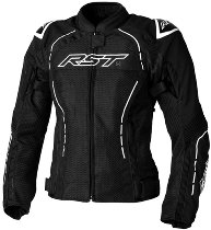 RST Ladies S1 Mesh CE Textile Jacket - Black/White Size L