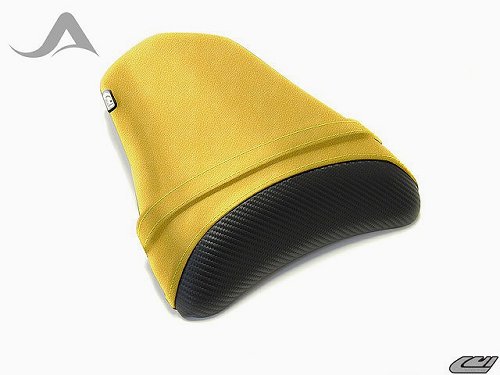 Luimoto Pillion-Seat cover, black-gold - Ducati 749, 999, S,