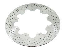 Spiegler Brake disc 280mm inox perforated front+rear -
