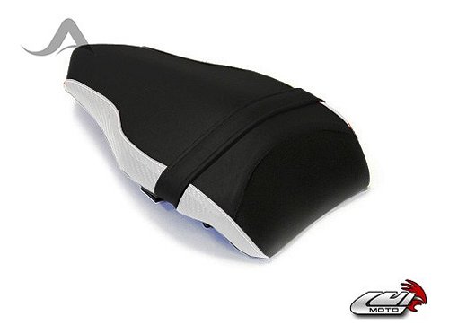 Luimoto Pillion seat cover `Team Italia Suede` black-white -