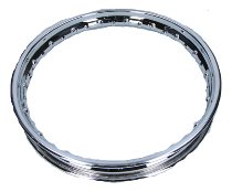 Speichenfelge Nuovo Falcone 2,15x18, 36 Loch, Chrom 20µm