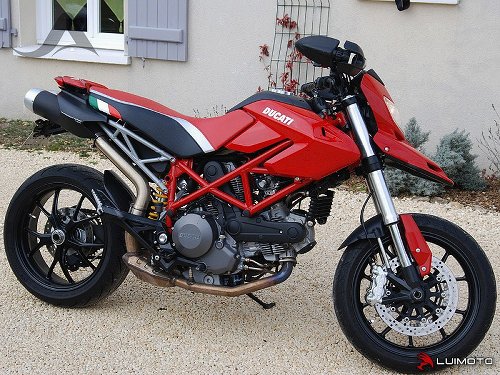 Luimoto Sitzbankbezug, rot-schwarz-italy - Ducati 796, 1100