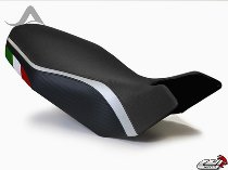 Luimoto Seat cover, black-white-italy - Ducati 796, 1100