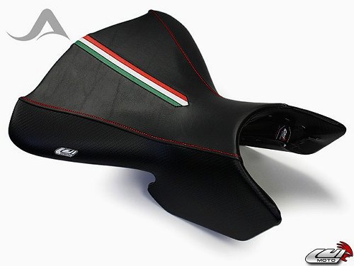 Luimoto Seat cover `Team Italia` black-red - Ducati 620,