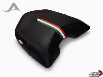 Luimoto Pillion seat cover `Team Italia` black-red - Ducati