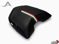 Luimoto Pillion seat cover `Team Italia` black-gold - Ducati
