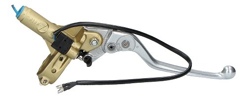 Clutch master cylinder PSCMCL 12 gold, adj. lever