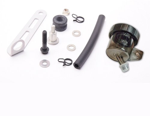 Brembo Fluid reservoir dark, 15ml + holder kit for RCS