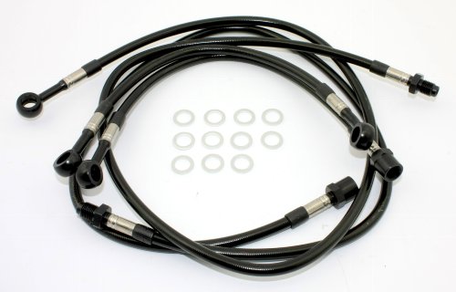 Spiegler Brake hose kit Moto Guzzi 1000 Mille GT, 4 pieces,