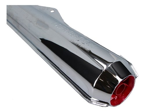 Lafranconi Silencer, chrome, left side - Moto Guzzi Le Mans