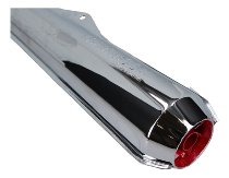 Lafranconi Silencer, chrome, left side - Moto Guzzi Le Mans