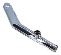 Lafranconi Silencer, chrome, left side - Moto Guzzi Le Mans