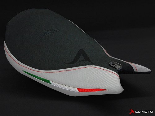 Luimoto Seat cover `Team Italia` black-white - Ducati 1199