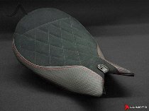 Luimoto Seat cover `Diamond Edition` black-red - Ducati 1199