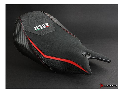 Luimoto Seat cover `Veloce` black - Ducati 1199 Panigale R,