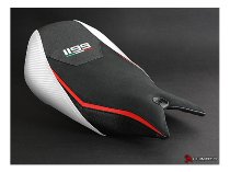 Luimoto Seat cover `Veloce` black-white - Ducati 1199