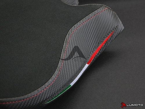 Luimoto Seat cover `Team Italia Comfort` black - Ducati 1199