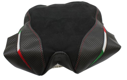 Luimoto Seat cover `Team Italia Comfort` black - Ducati 1199