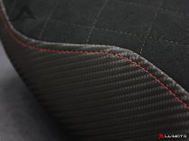 Luimoto Seat cover `Diamond Edition Comfort` black - Ducati