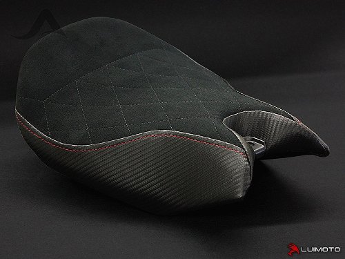 Luimoto Seat cover `Diamond Edition Comfort` black - Ducati