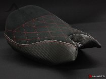 Luimoto Seat cover `Diamond Edition Comfort` black-red -