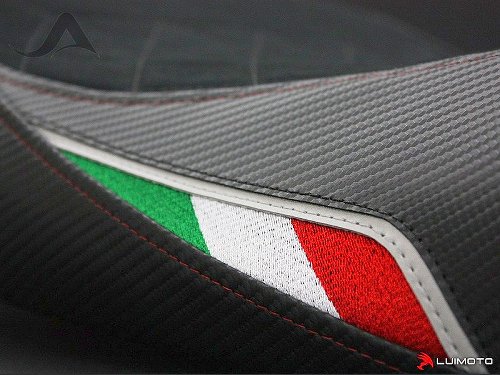 Luimoto Seat cover `Diamond Edition`, black - Ducati 696,