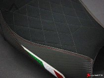 Luimoto Seat cover `Diamond Edition`, black - Ducati 696,