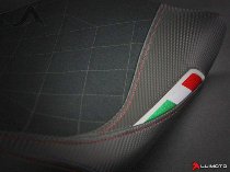 Luimoto Seat cover `Diamond Edition`, black - Ducati 696,