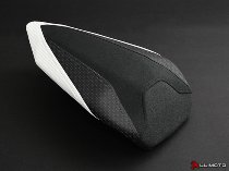 Luimoto Pillion seat cover `Veloce` white - Ducati 899